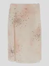 Des_phemmes Crystal-embellished Skirt