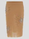Des_phemmes Skirts In Beige