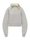 Des_phemmes Sweatshirt With Logo In White