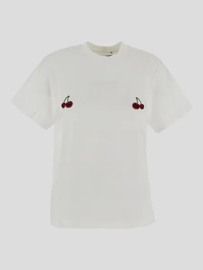 Des_phemmes T-shirts And Polos In White