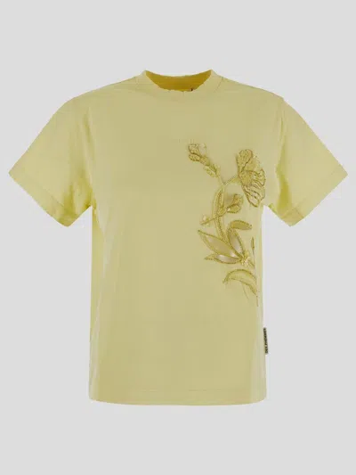 Des_phemmes T-shirts And Polos In Yellow