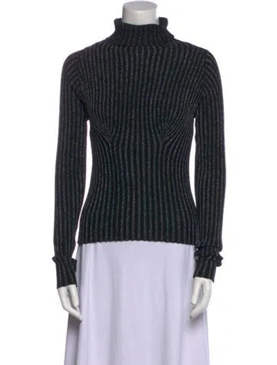 Pre-owned Des_phemmes Turtleneck Sweater In Black