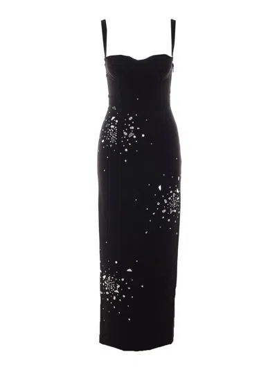 Des_phemmes Vestido Largo - Negro