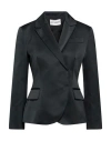 Des_phemmes Woman Blazer Black Size 4 Polyester In Black