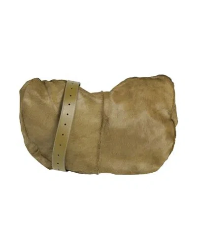 Des_phemmes Woman Cross-body Bag Military Green Size - Cow Leather