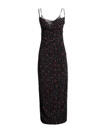 Des_phemmes Woman Maxi Dress Black Size 10 Polyester