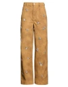 Des_phemmes Woman Pants Brown Size 4 Polyurethane In Brown