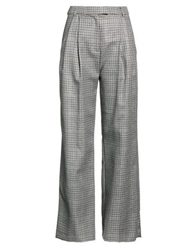 Des_phemmes Woman Pants Grey Size 4 Virgin Wool, Polyester