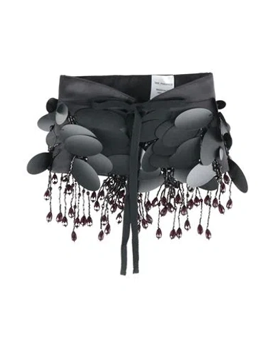 Des_phemmes Woman Scarf Black Size - Polyester, Glass, Acrylic