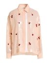Des_phemmes Woman Shirt Apricot Size 6 Viscose In Neutral