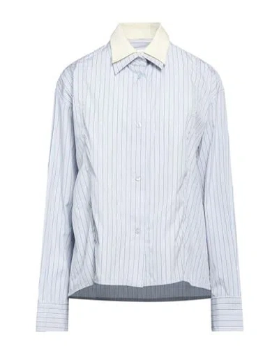 Des_phemmes Woman Shirt Grey Size 4 Cotton