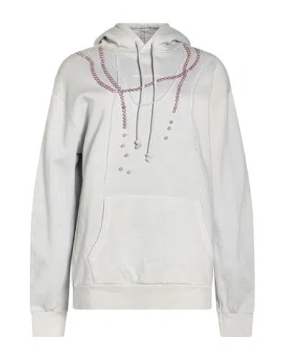 Des_phemmes Woman Sweatshirt Light Grey Size 4 Cotton