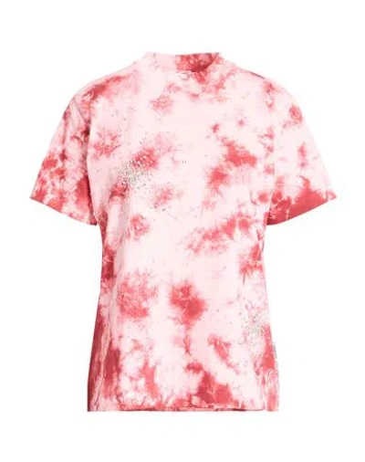 Des_phemmes Woman T-shirt Pink Size 6 Cotton In Multi