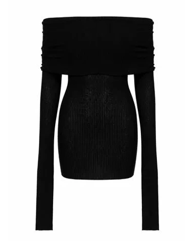 Des_phemmes Woman Turtleneck Black Size S Wool