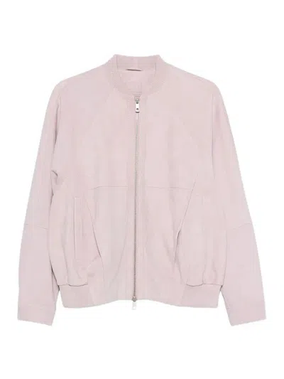 Desa 1972 Draped Bomber Oversize Jacket In Multi