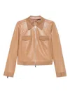 Desa 1972 Leather Shirt Collar Jacket