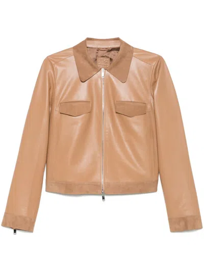 DESA 1972 LEATHER SHIRT JACKET