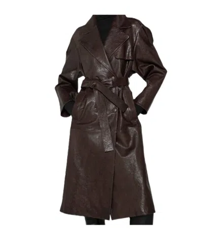 Desa 1972 Long-sleeved Coat In Brown
