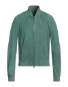 Desa 1972 Man Jacket Sage Green Size 40 Leather