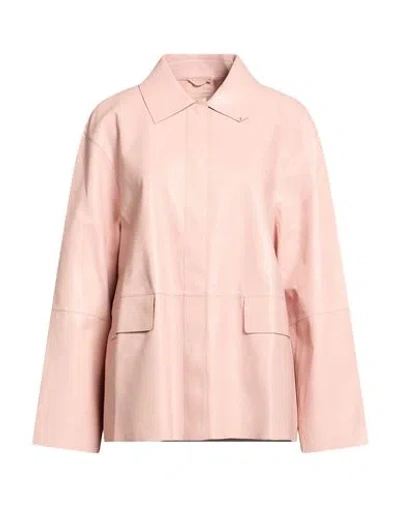 Desa 1972 Woman Jacket Pink Size 4 Leather