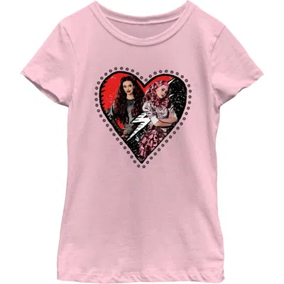 Descendants: The Rise Of Red Kids'  Girl's Descendants The Rise Of Red Bridget And Daughter Photo Heart  Gr In Pink