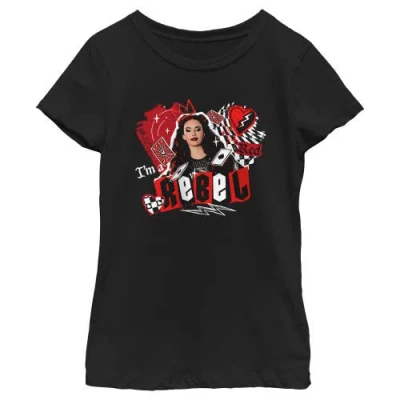 Descendants: The Rise Of Red Kids'  Girl's Descendants The Rise Of Red I'm A Rebel  Graphic T-shirt In Black