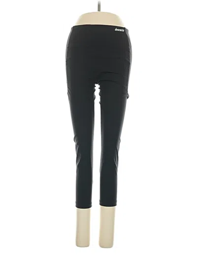 Pre-owned Descente Active Pants In Black