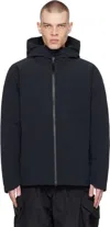 Descente Black Mizusawa Invisible Inv-06 Down Jacket In Bk00