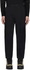 Descente Black Primeflex Tapered Trousers In Bk00