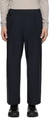 Descente Black Primeflex Tapered Trousers In Bk00