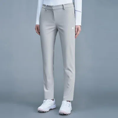 Descente 迪桑特高尔夫 Field系列 四面弹 直筒修身 女子长裤 In Gray