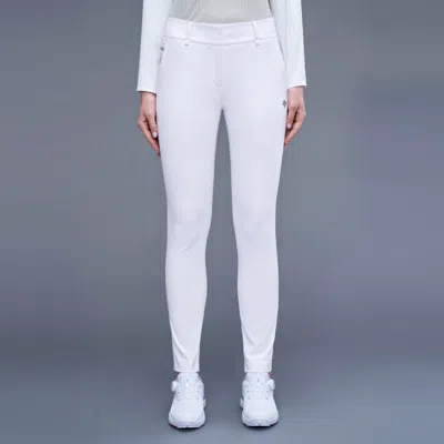 Descente 迪桑特高尔夫 Field系列 女士长裤 G233wfpt90 In White