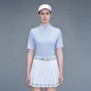 DESCENTE 迪桑特GOLF高尔夫 GOLF系列 女子短袖POLO衫,6920736406909058200