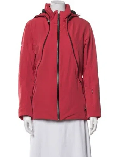 Pre-owned Descente Nylon Jacket In Red