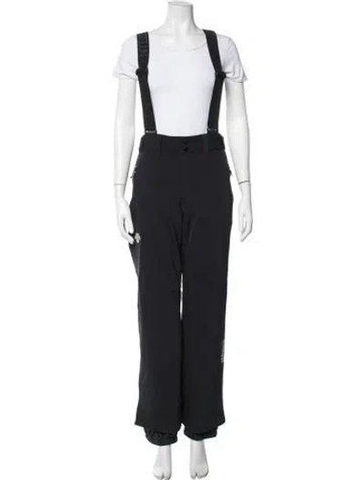 Pre-owned Descente Nylon Ski Pants W/ Tags In Black