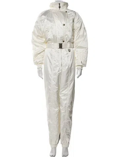 Pre-owned Descente Nylon Ski Suit In Neutral