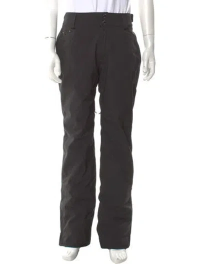 Pre-owned Descente Pants In Gray