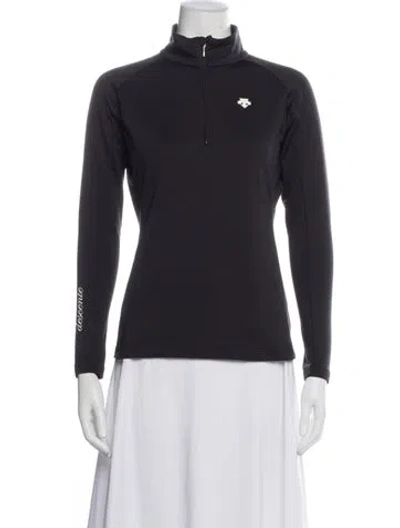 Pre-owned Descente Performance Jacket In Black