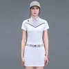 DESCENTE 迪桑特高尔夫 Pro系列 女子短袖POLO衫,6920534899174292440
