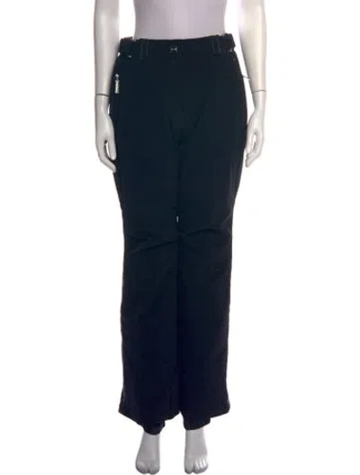 Pre-owned Descente Ski Pants In Black