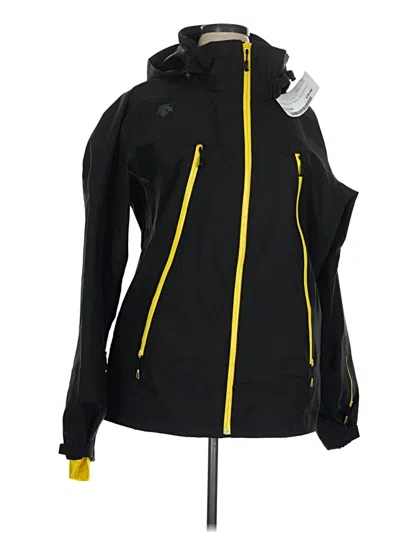 Pre-owned Descente Snow Jacket In Black