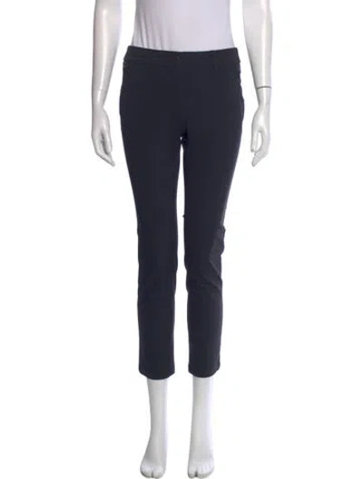 Pre-owned Descente Straight Leg Pants In Blue