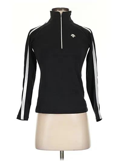 Pre-owned Descente Track Jacket In Black