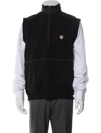 Pre-owned Descente Vest In Black