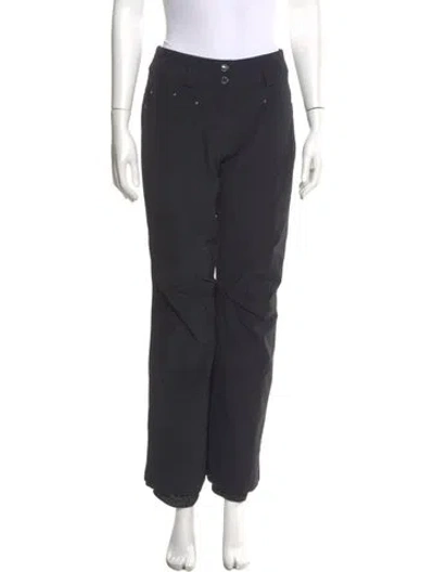 Pre-owned Descente Wide Leg Pants In Gray