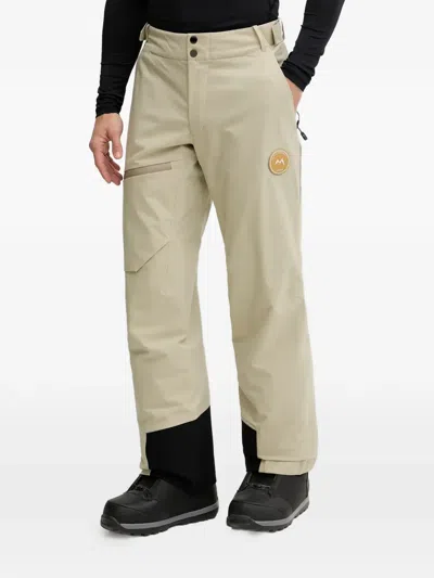 Descente Zip-detail Ski Trousers In Nude