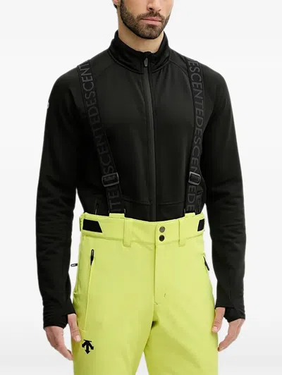 Descente Zipped-cuffs Ski Bottoms In Yellow