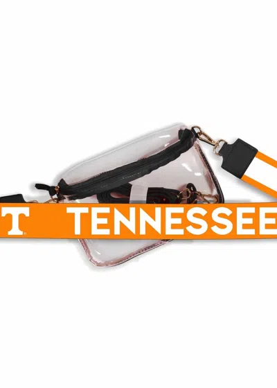 Desden Women's Hailey Clear Sling Logo Bag In Tennessee In Transparent