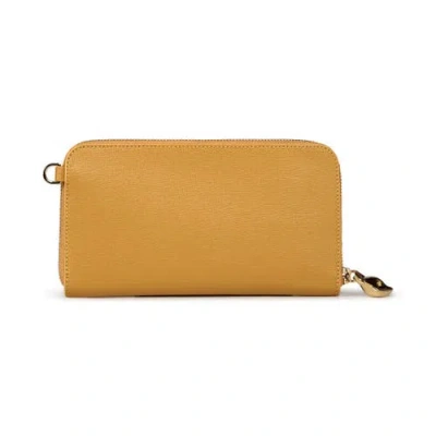 Deseri Paris Clutch In Yellow