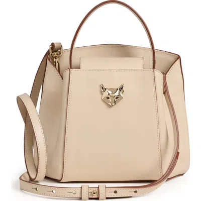 Deseri Rosa Mini Top Handle Bag In Sand